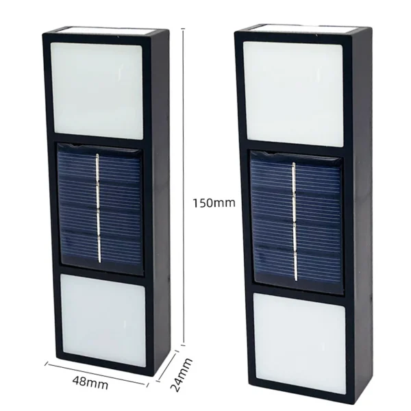 Solar Light Bright Solar Wall Light UP Down Sunlight Lamp